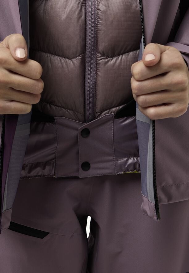 Jack Wolfskin Alpspitze Tour 3l Jassen Dames Paars | 30013976