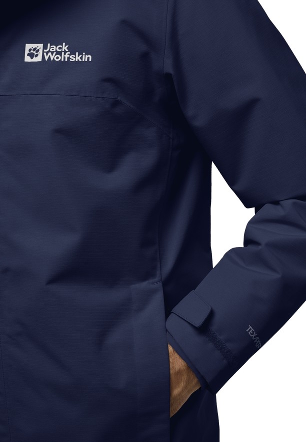 Jack Wolfskin Altenberg 3in1 Jassen Heren Donkerblauw | 29119448