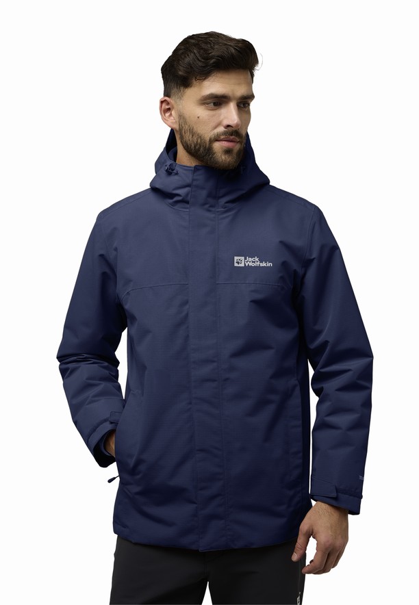 Jack Wolfskin Altenberg 3in1 Jassen Heren Donkerblauw | 29119448