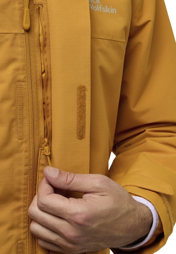 Jack Wolfskin Altenberg 3in1 Jassen Heren Geel | 59088391