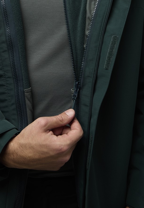 Jack Wolfskin Altenberg 3in1 Jassen Heren Groen | 61163345