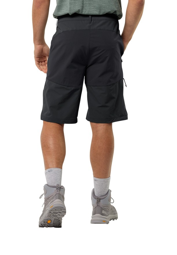 Jack Wolfskin Andur Korte Broek Heren Zwart | 50456663