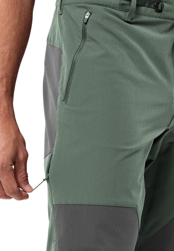 Jack Wolfskin Andur Wandelbroeken Heren Groen | 53692141