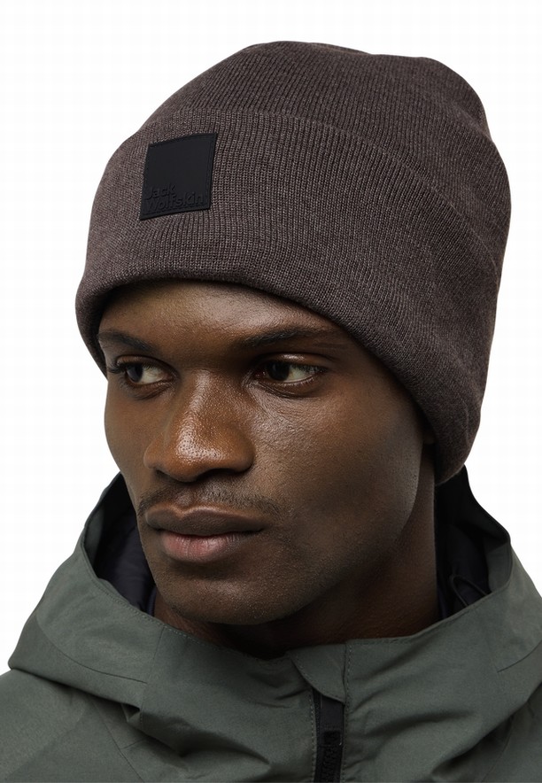 Jack Wolfskin Arcaden Muts Dames Koffie | 20544587