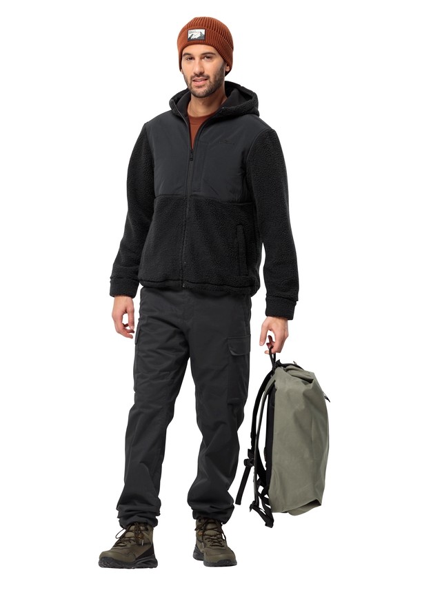 Jack Wolfskin Arctic Road Cargo Broek Heren Zwart | 20587379