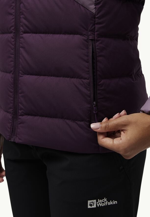 Jack Wolfskin Ather Donsjas Dames Paars | 61883201