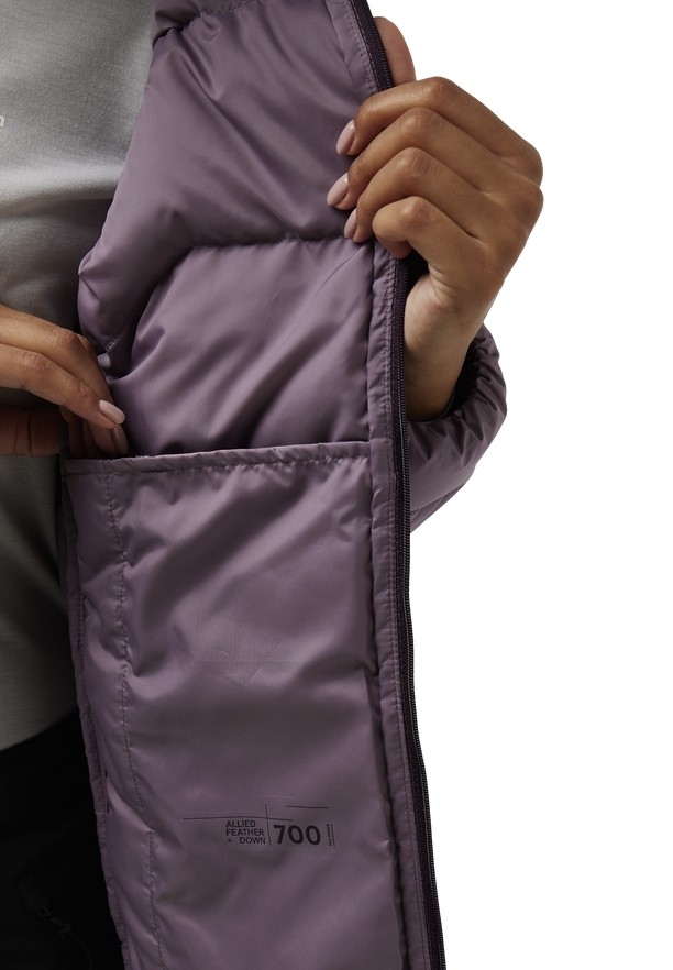 Jack Wolfskin Ather Donsjas Dames Paars | 33820301