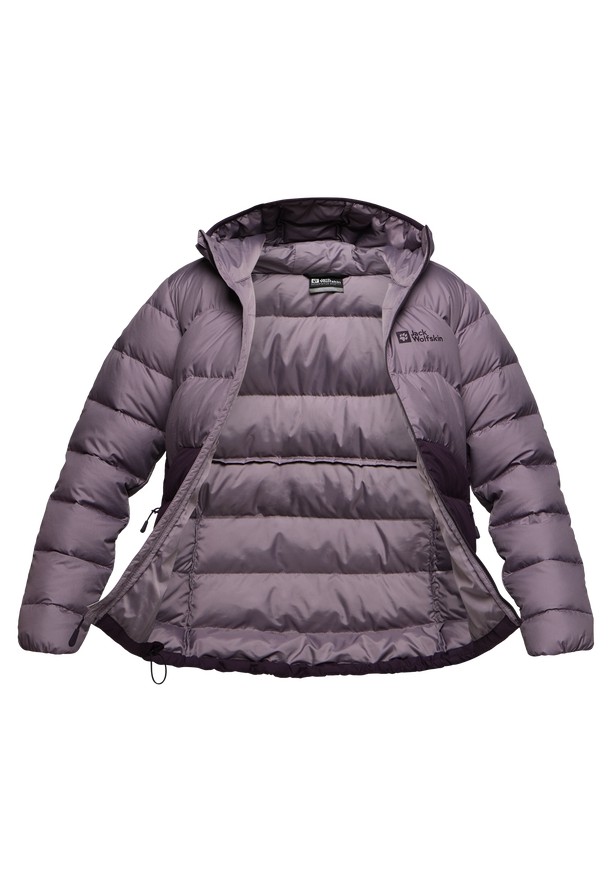 Jack Wolfskin Ather Donsjas Dames Paars | 33820301