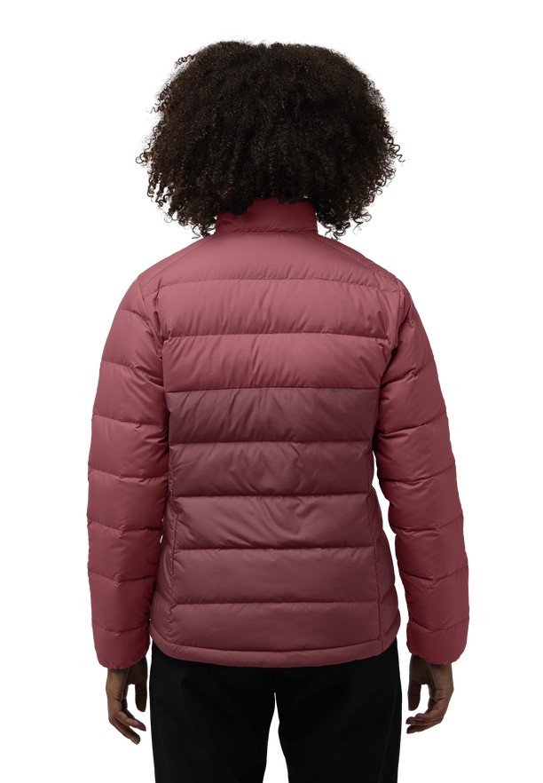 Jack Wolfskin Ather Donsjas Dames Rood | 94193321