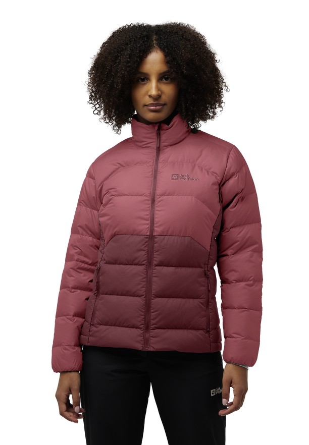 Jack Wolfskin Ather Donsjas Dames Rood | 94193321