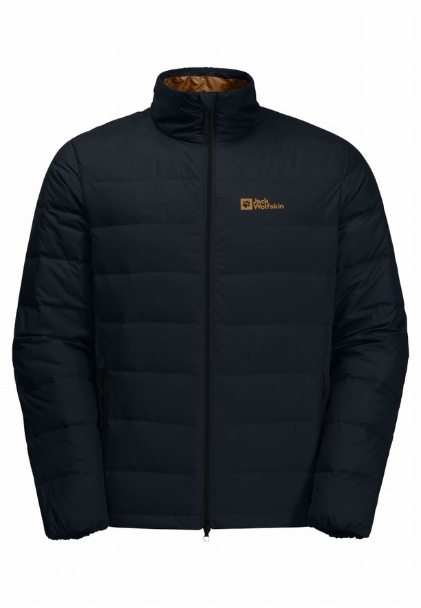 Jack Wolfskin Ather Donsjas Heren Donkerblauw | 34504216