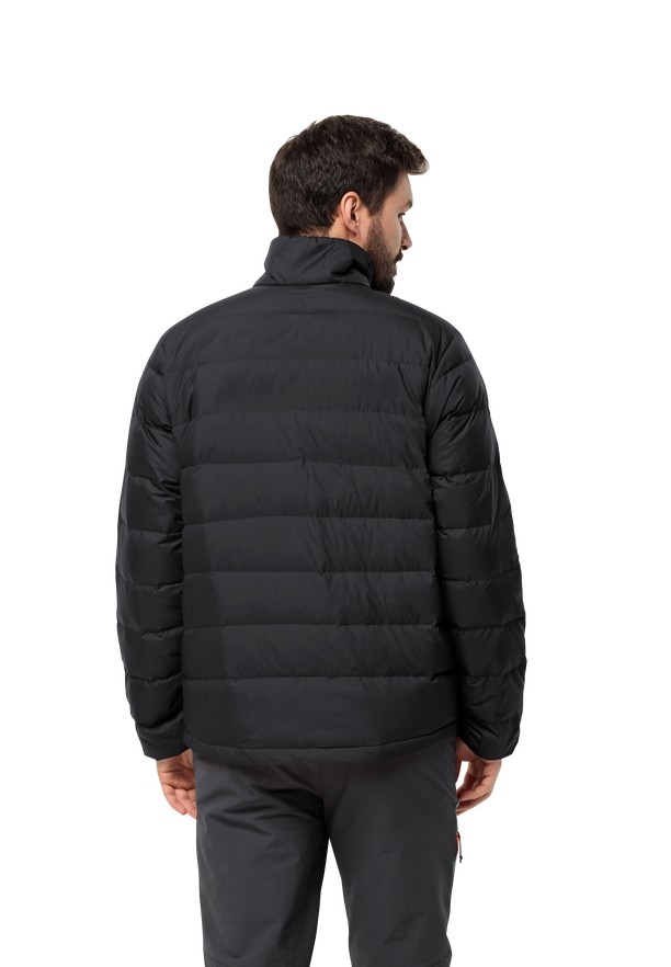 Jack Wolfskin Ather Donsjas Heren Zwart | 98739817