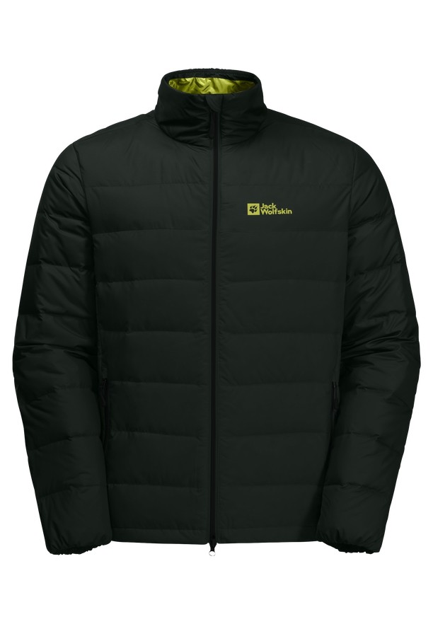 Jack Wolfskin Ather Donsjas Heren Zwart | 85833878
