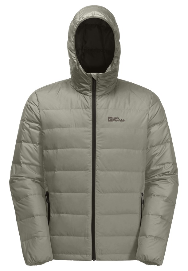 Jack Wolfskin Ather Hoody Donsjas Heren Olijfgroen | 11949206