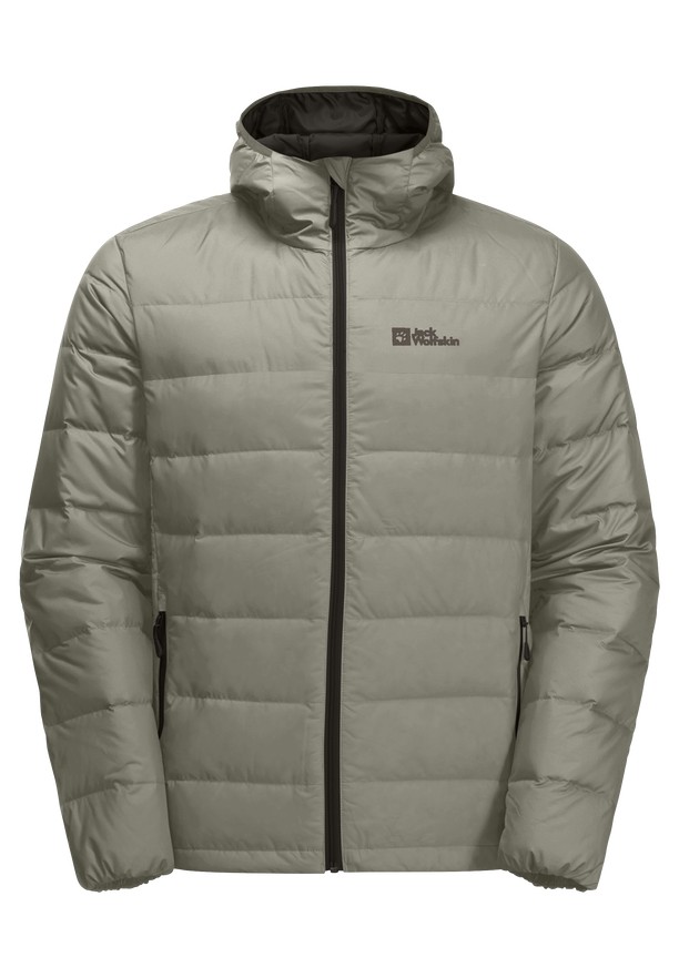 Jack Wolfskin Ather Hoody Donsjas Heren Olijfgroen | 11949206