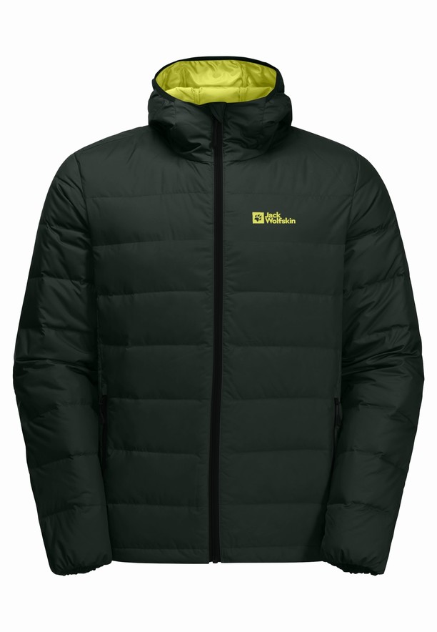Jack Wolfskin Ather Hoody Donsjas Heren Groen | 98601720
