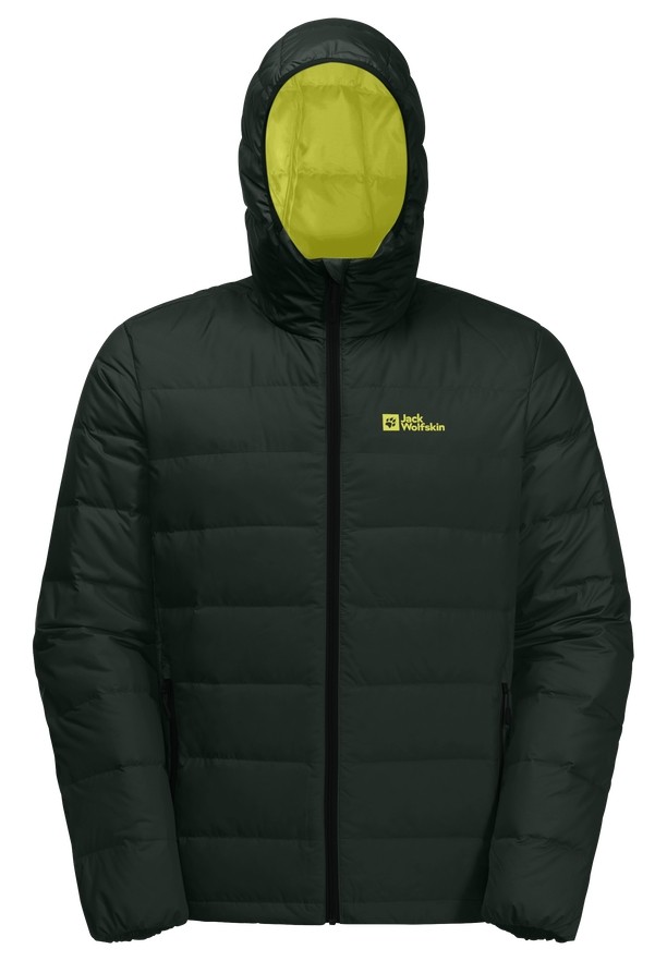 Jack Wolfskin Ather Hoody Donsjas Heren Groen | 98601720