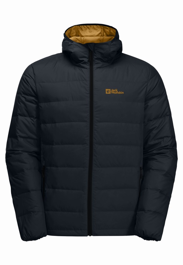 Jack Wolfskin Ather Hoody Donsjas Heren Donkerblauw | 26586410