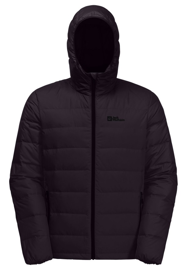 Jack Wolfskin Ather Hoody Donsjas Heren Paars | 27954287