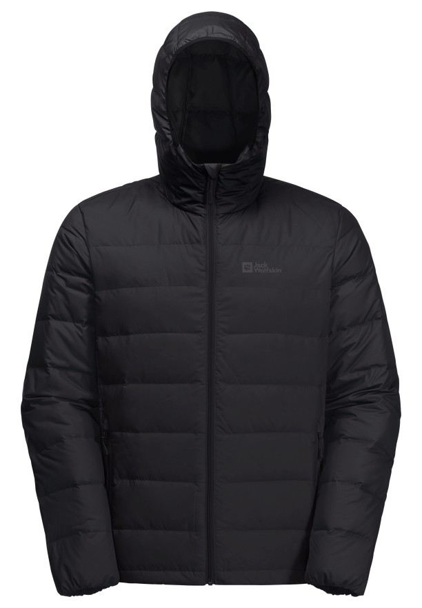 Jack Wolfskin Ather Hoody Donsjas Heren Zwart | 96209262