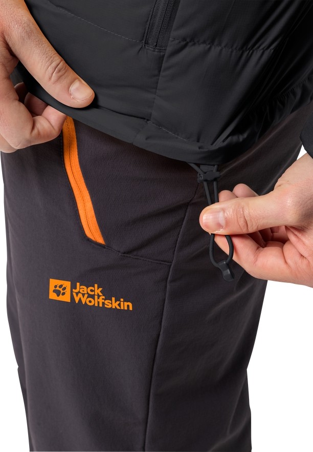 Jack Wolfskin Ather Hoody Donsjas Heren Zwart | 96209262