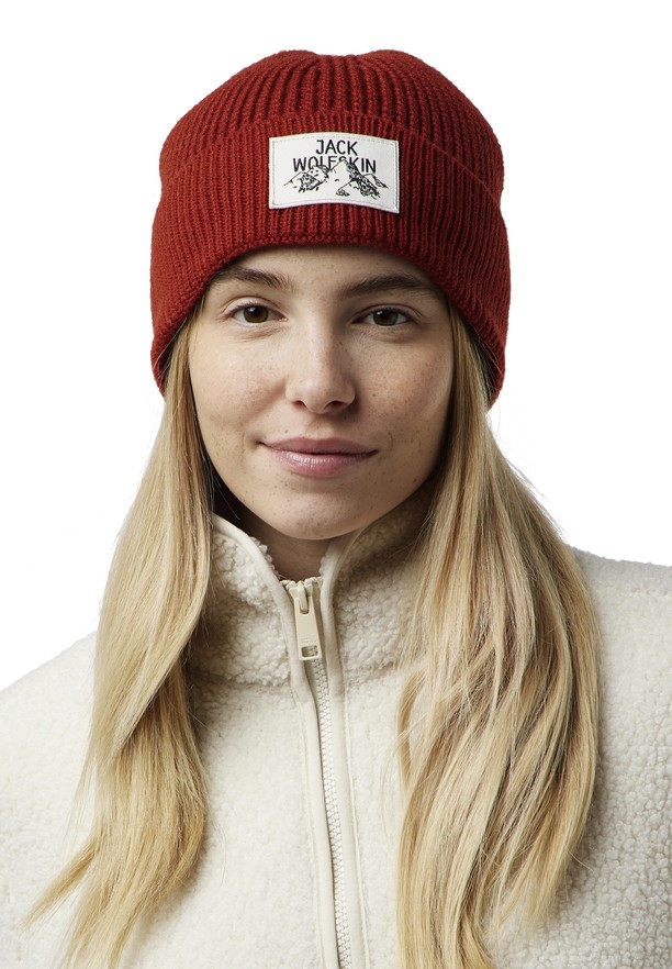 Jack Wolfskin Badge Muts Heren Rood | 94411499