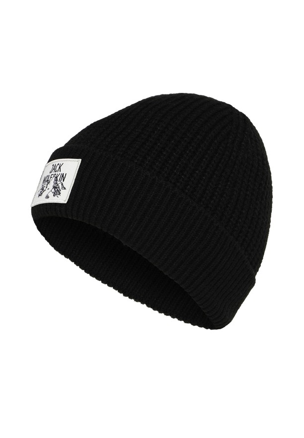 Jack Wolfskin Badge Muts Heren Zwart | 34637839