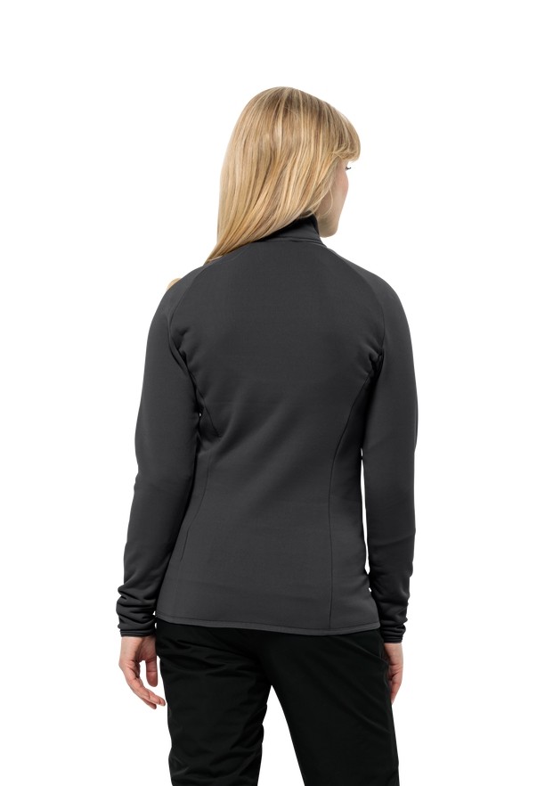 Jack Wolfskin Baiselberg Fz Fleece Jassen Dames Zwart | 58679979