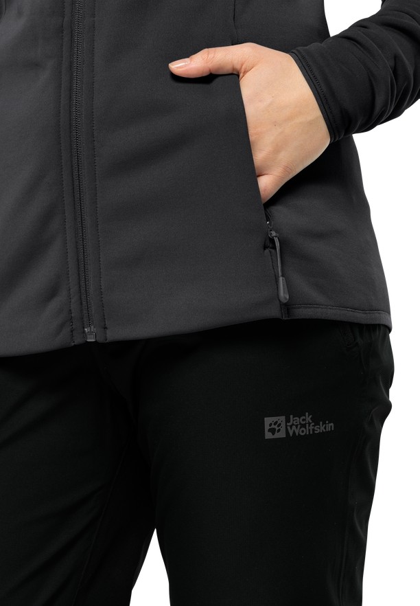 Jack Wolfskin Baiselberg Fz Fleece Jassen Dames Zwart | 58679979