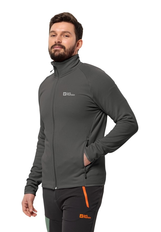 Jack Wolfskin Baiselberg Fz Fleece Jassen Heren Grijs | 35494618