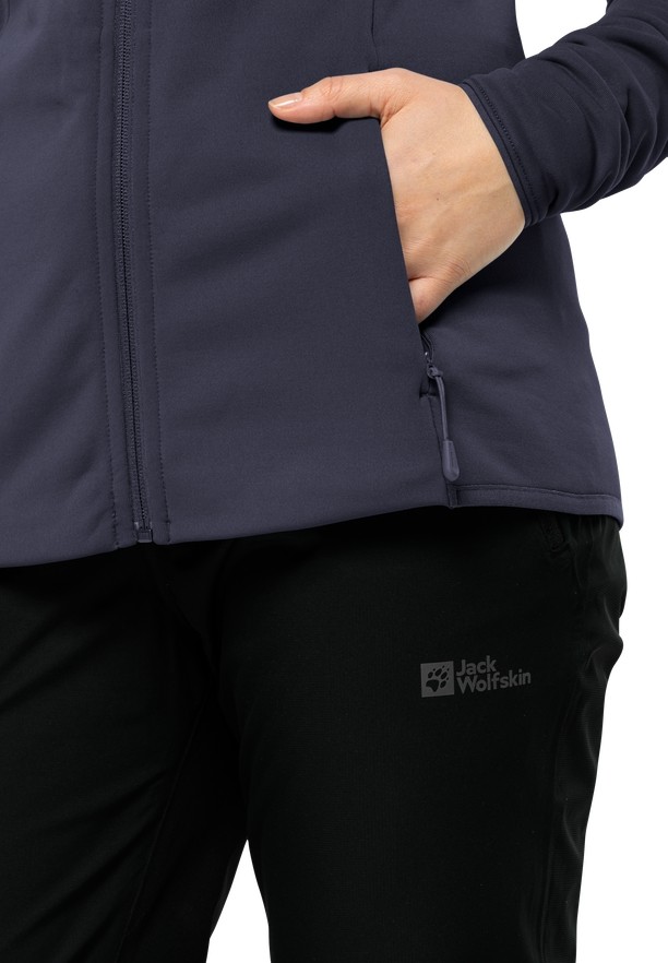 Jack Wolfskin Baiselberg Fz Fleece Jassen Dames Donkerblauw | 53680373
