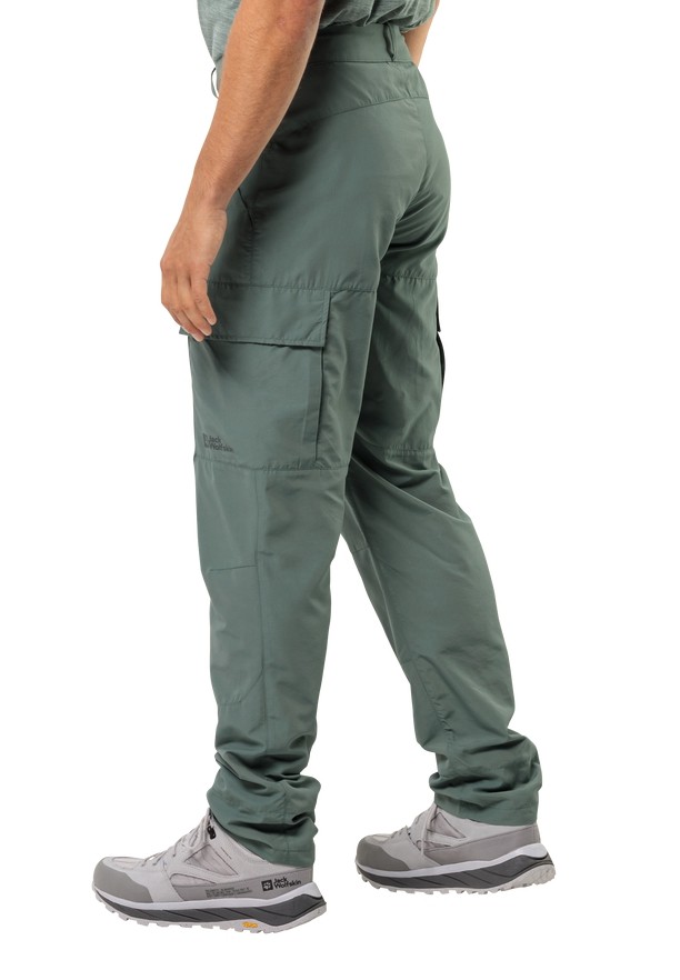Jack Wolfskin Barrier Pant Wandelbroeken Heren Groen | 98116826