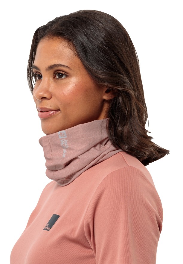 Jack Wolfskin Basic Nek Warmer Heren Roze | 30176538