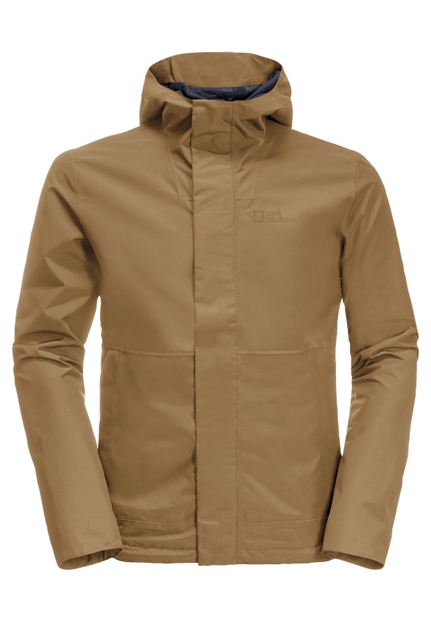 Jack Wolfskin Baydream Regenjassen Heren Bruin | 42512525