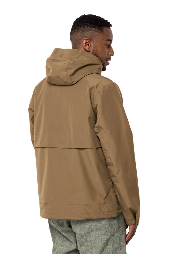 Jack Wolfskin Baydream Regenjassen Heren Bruin | 42512525