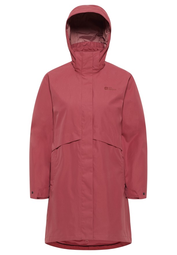 Jack Wolfskin Baylight 3in1 Jassen Dames Rood | 41534510