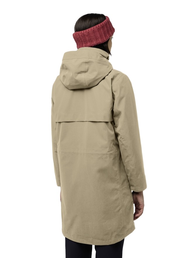 Jack Wolfskin Baylight 3in1 Jassen Dames Khaki | 94918577