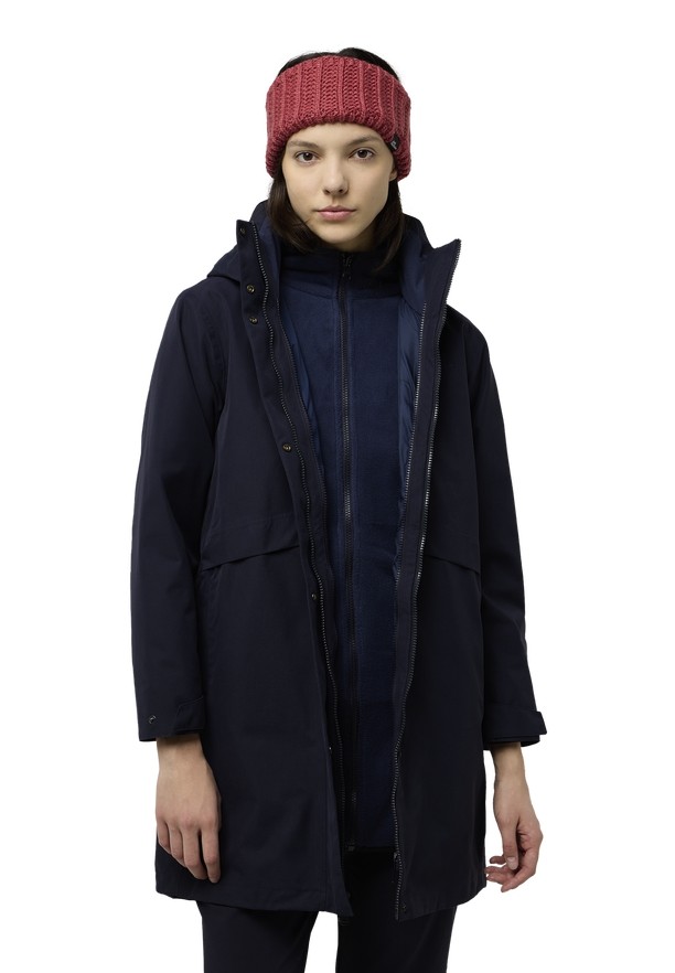 Jack Wolfskin Baylight 3in1 Jassen Dames Donkerblauw | 81059794