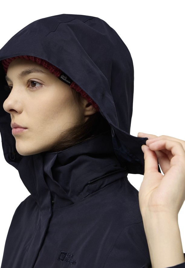 Jack Wolfskin Baylight 3in1 Jassen Dames Donkerblauw | 81059794