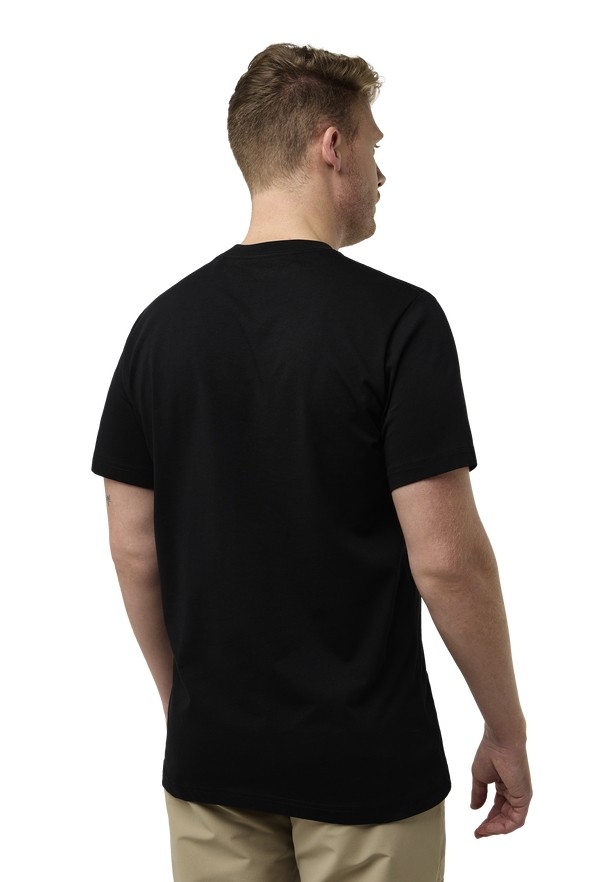 Jack Wolfskin Bergblick T-shirts Heren Zwart | 77949580