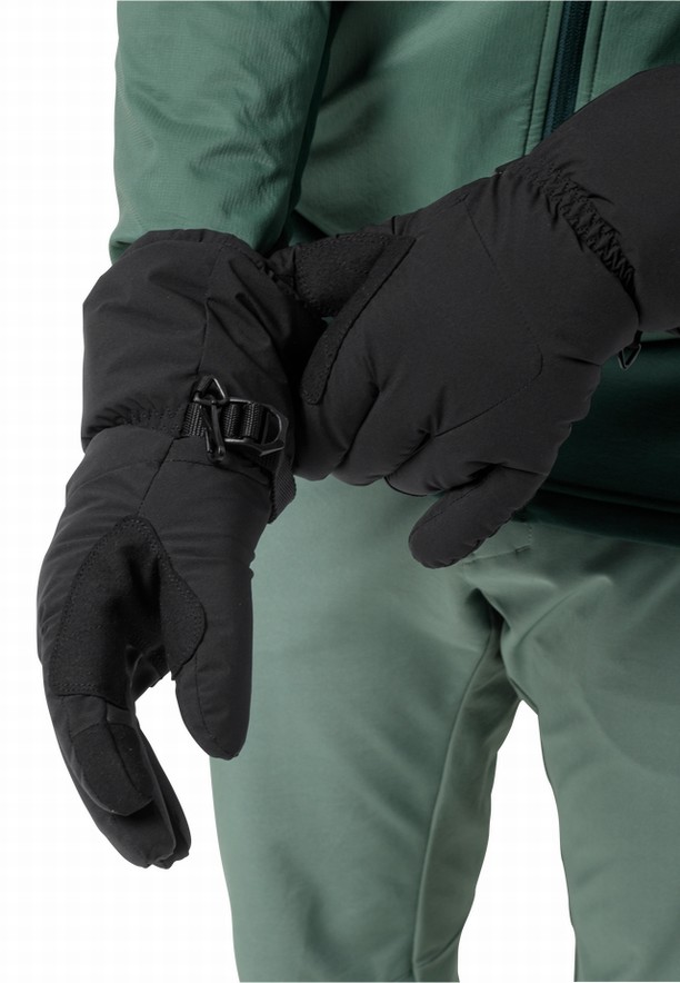 Jack Wolfskin Big Handschoenen Dames Zwart | 21590983