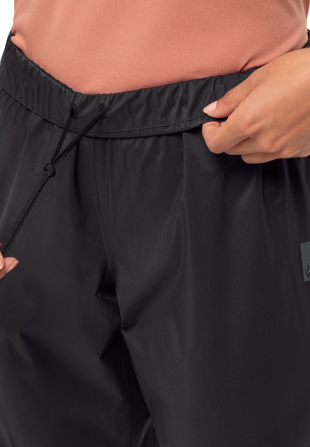 Jack Wolfskin Bike Commute 2.5l Broek Dames Zwart | 14516313