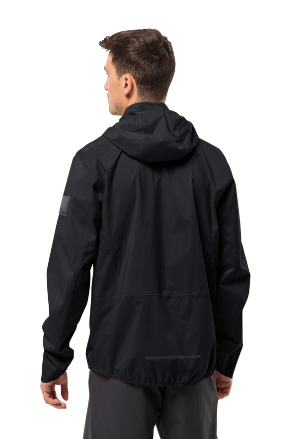 Jack Wolfskin Bike Commute 2.5l Regenjassen Heren Zwart | 95440695