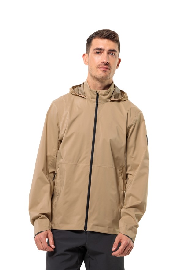 Jack Wolfskin Bike Commute 2.5l Regenjassen Heren Bruin | 43049260