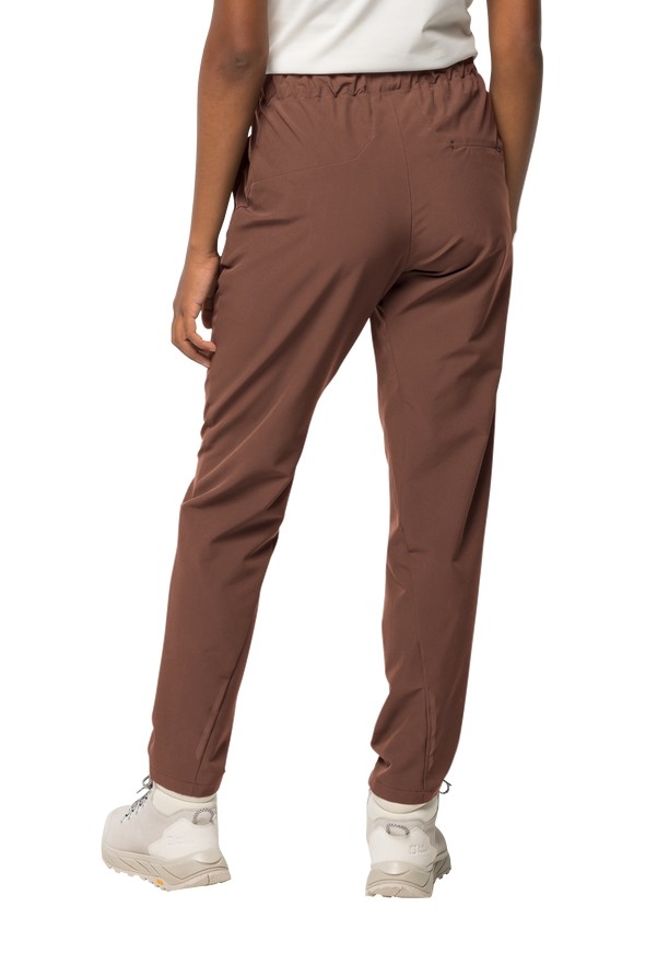 Jack Wolfskin Bike Commute Broek Dames Rood | 29163156