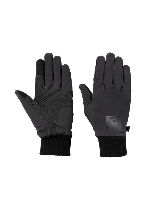 Jack Wolfskin Bike Commute Handschoenen Dames Zwart | 46532933