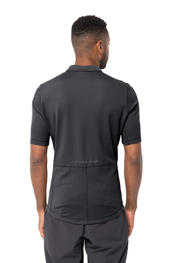 Jack Wolfskin Bike Commute Hz T-shirts Heren Zwart | 11002223