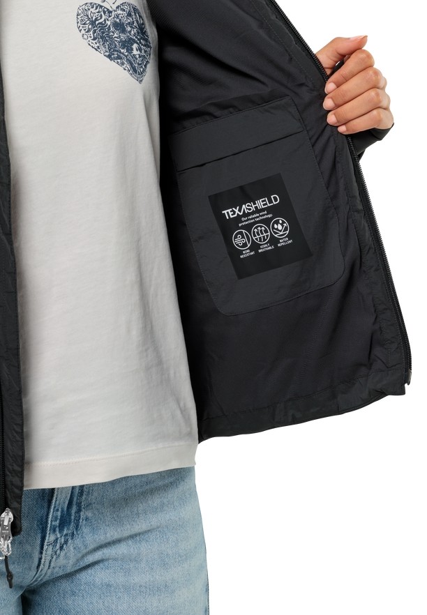 Jack Wolfskin Bike Commute Ins Jassen Dames Zwart | 21420436