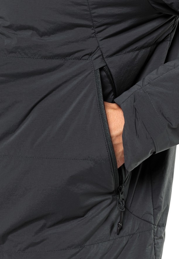 Jack Wolfskin Bike Commute Ins Jassen Heren Zwart | 97631267