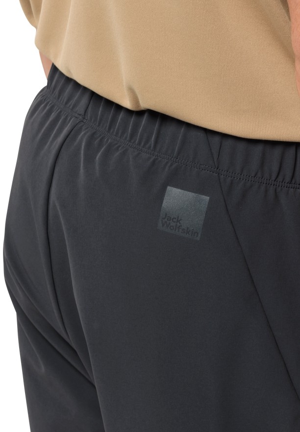 Jack Wolfskin Bike Commute Korte Broek Heren Zwart | 79742924